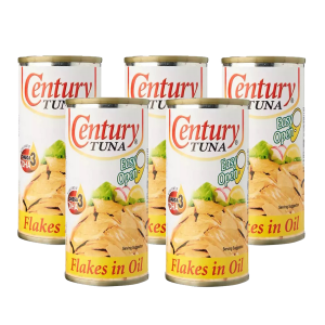 CENTURY TUNA FLAKES IN VEG OIL-5x155GM