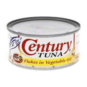 CENTURY TUNA FLAKES IN VEG OIL-180GM