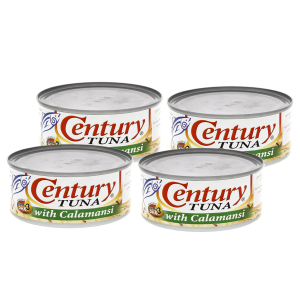 CENTURY TUNA FLAKES WITH CALAMANSI-4x180GM