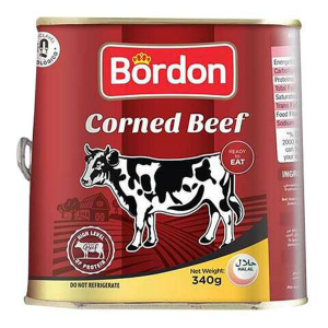 BORDON CORNED BEEF-340GM