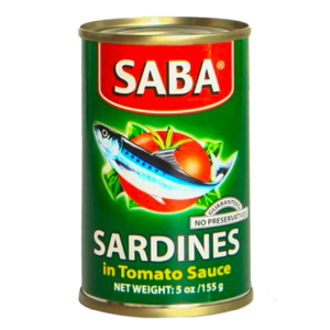 SABA SARDINES GREEN-155GM