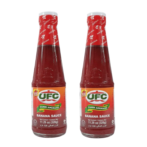 UFC BANANA SAUCE HOT&SPICY-2x320GM