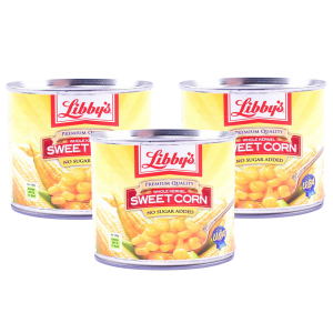 LIBBYS SWEET CORN WHOLE KERNEL-3X340GM