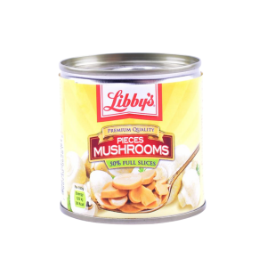 LIBBYS MUSHROOMS PIECES-184GM