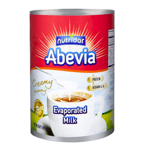 ABEVIA EVAPORATED MILK-400GM