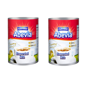 ABEVIA EVAPORATED MILK-2X400GM