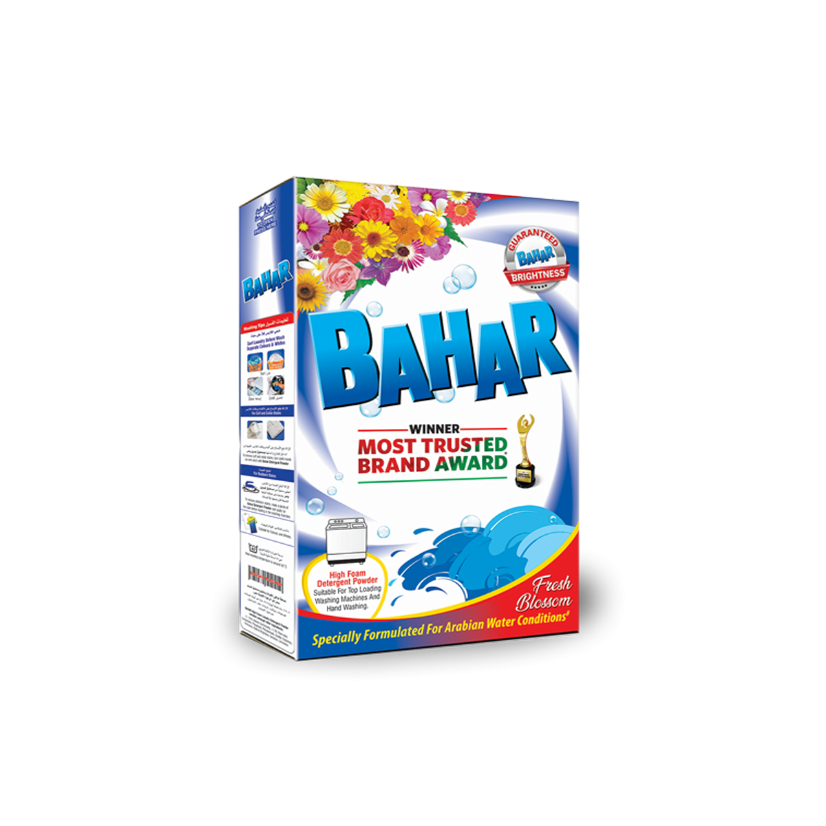 BAHAR DETERGENT POWDER FRESH BLOSSOM-100GM