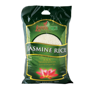 LOTUS FRAGRANT JASMINE RICE-5KG