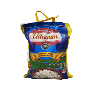 UDAYAM THANJAVUR WHITE PONNI BOILED RICE-5KG