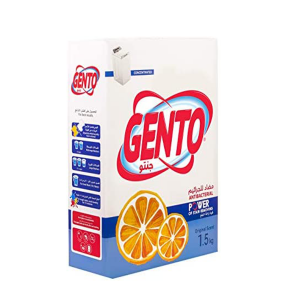 GENTO ANTIBACTERIAL DETERGENT POWDER CONCENTRATED ORIGINAL SCENT-1.5KG