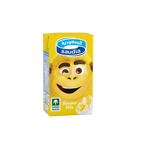 SAUDIA BANANA MILK-125 ML