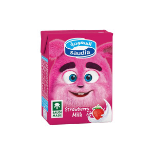 SAUDIA STRAWBERRY MILK-200ML