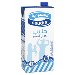 SAUDIA WHOLE MILK FF-1ltr