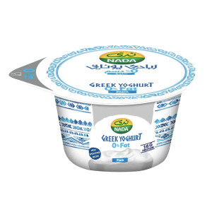 NADA GREEK YOGHURT PLAIN 0% FAT-160GM