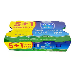 NADEC YOGHURT FF(5+1)-6x170GM