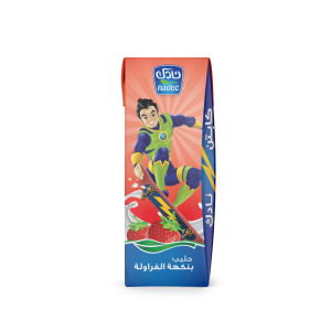 NADEC MILK STRAWBERRY CAPTAIN-185ML