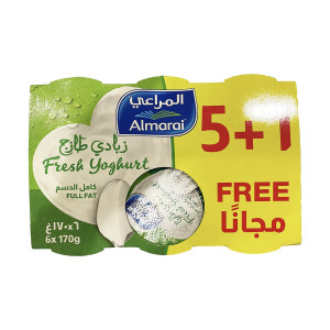 ALMARAI FRESH YOUGURT-170GM5+1