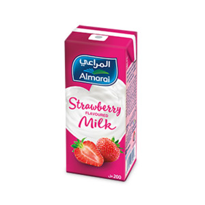 ALMARAI UHT MILK PREMIUM STRAWBERRY-200ML