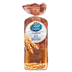 ALMARAI BREAD SLICED BROWN-600G