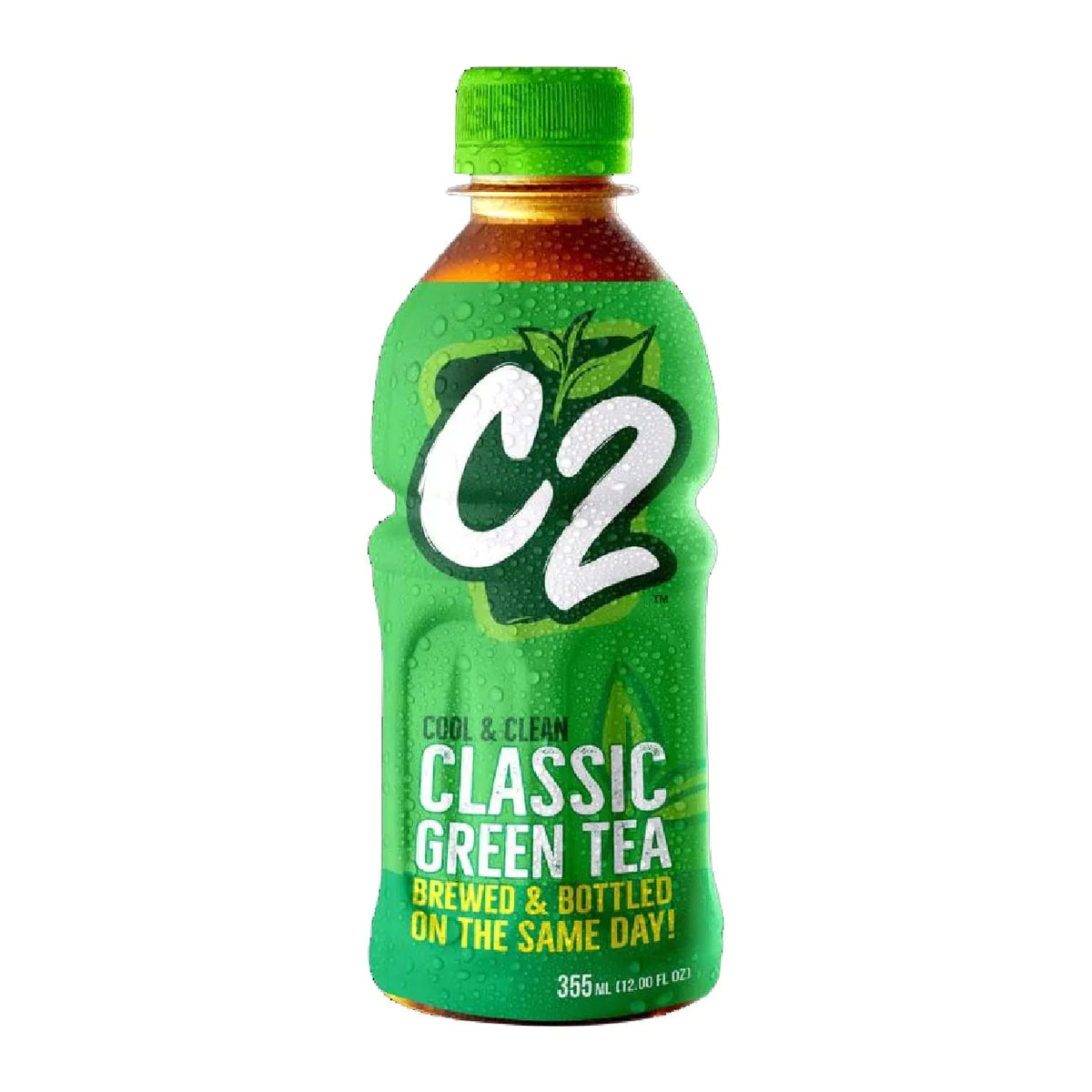 C2 CLASSIC GREEN TEA GREEN-355ML