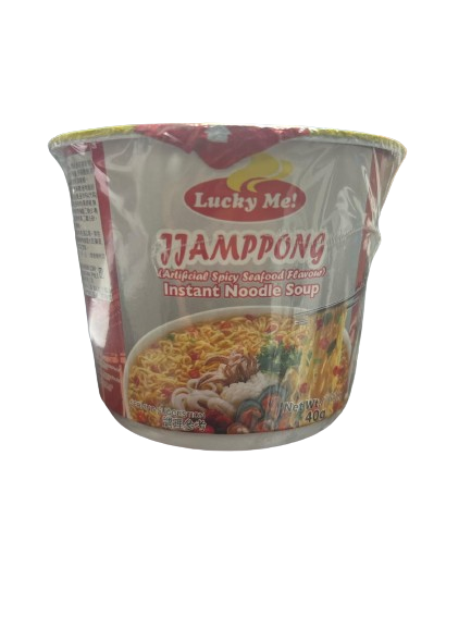 LUCKY ME JJAMPPONG CUP-40GM