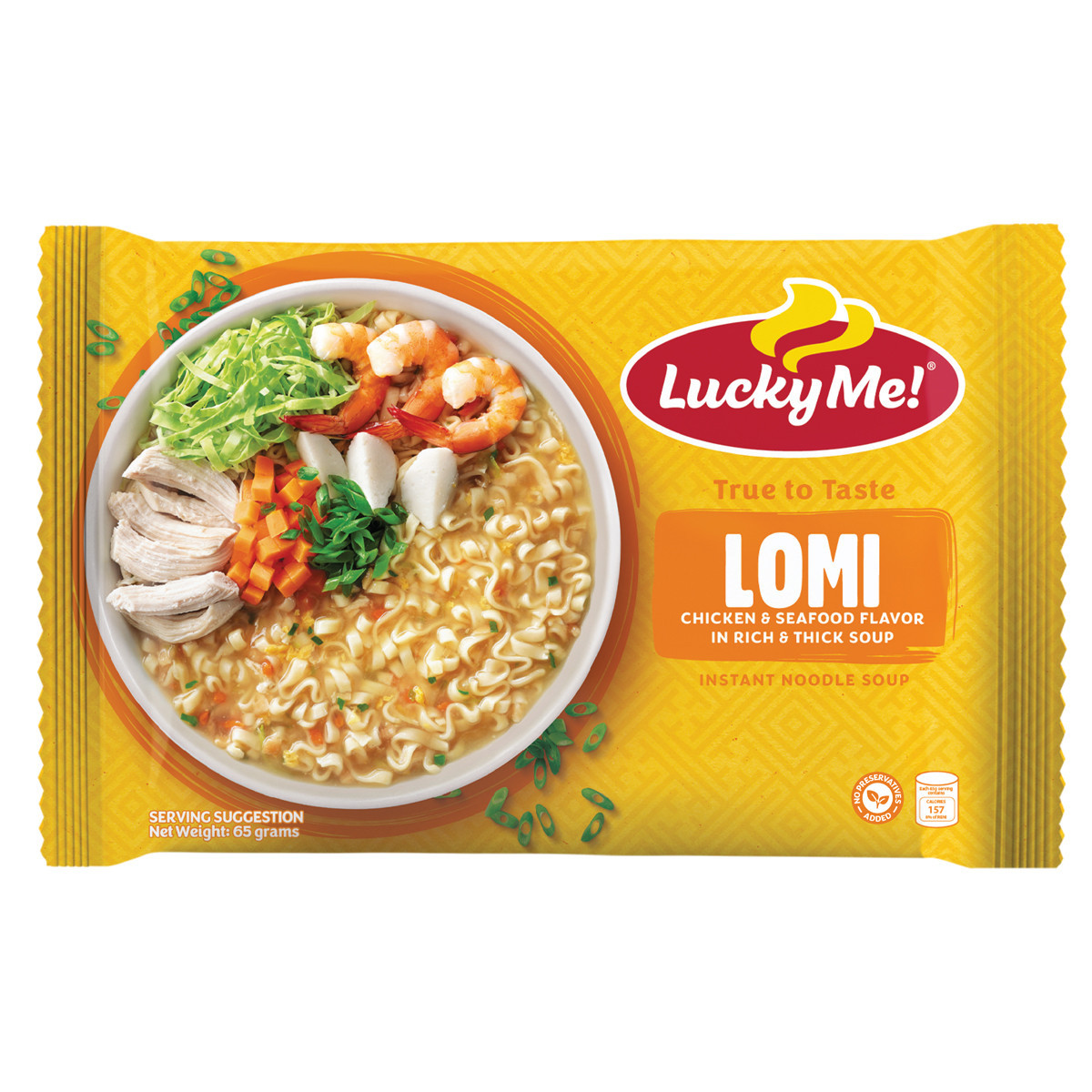 LUCKY ME NOODLES LOMI-65GM