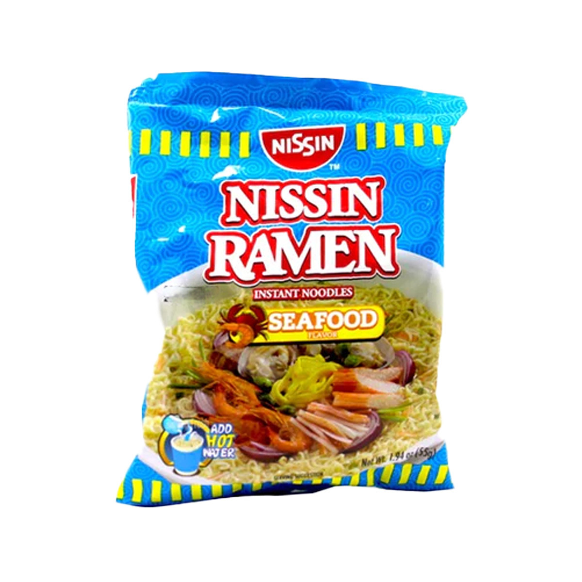 NISSIN RAMEN INSTNT NOODLE SEAFOOD-55GM