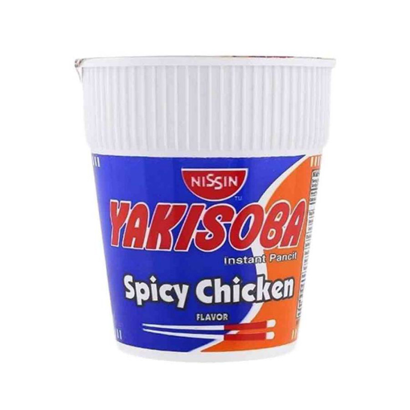 NISSIN YAKISOBA SPICY CHICKEN CUP-77GM