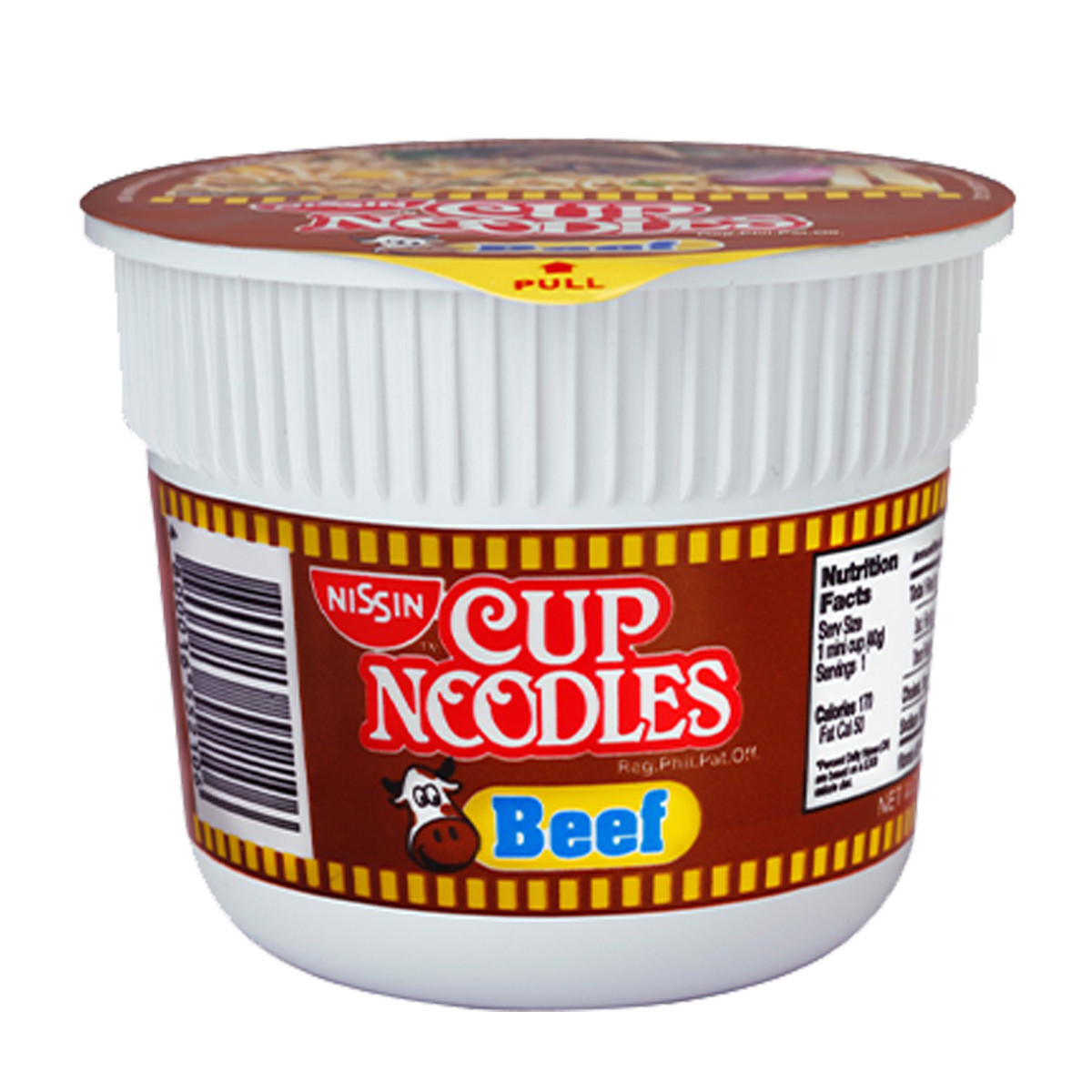 NISSIN MINI CUP BEEF-40GM