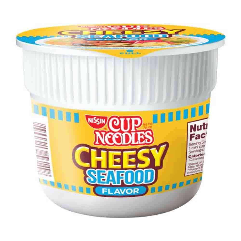 NISSIN CUP NOODLES CHEESY SEAFOOD-50GM