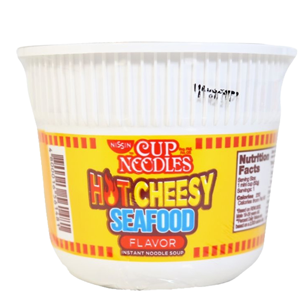 NISSIN CUP HOT CHEESY SEAFOOD-48GM