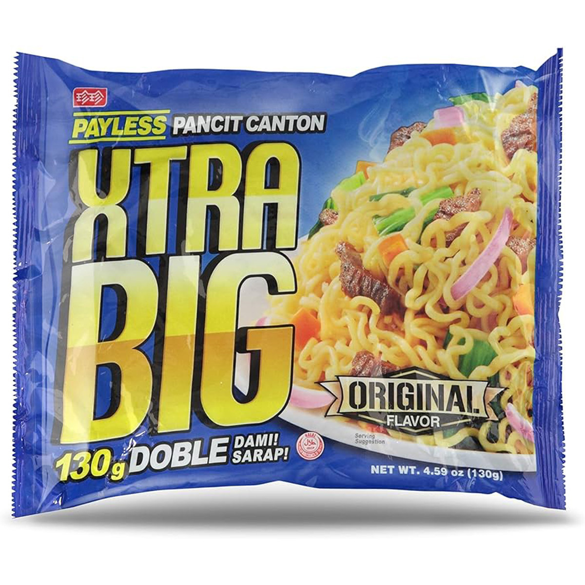 PAYLESS PANCIT CANTON XTRA BIG OROGINAL-130GM