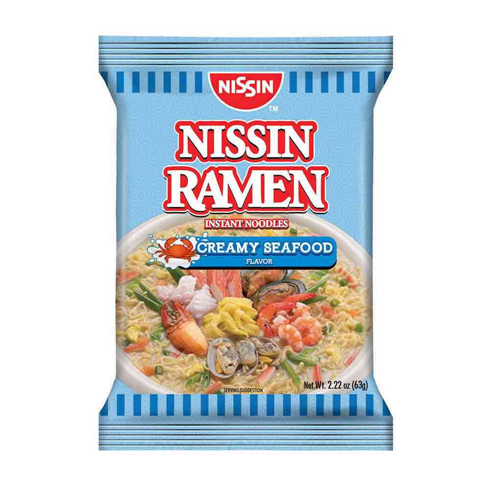 NISSIN RAMEN CREAMY SEAFOOD-63GM