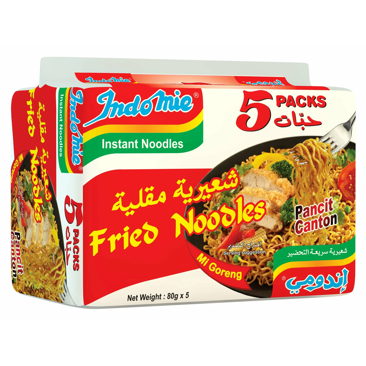 INDOMIE FRIED-5x80GM