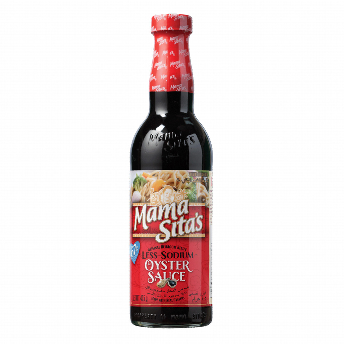 MAMA SITA LESS SODIUM OYSTER SAUCE-405GM