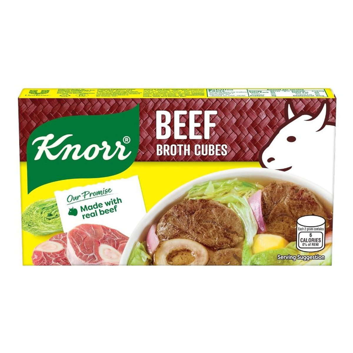 KNORR BEEF CUBE-60GM