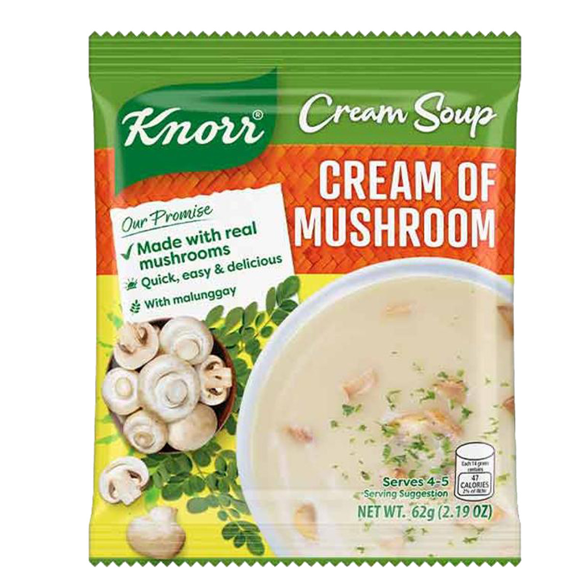 KNORR CREAM MUSHROOM SOUP-70GM