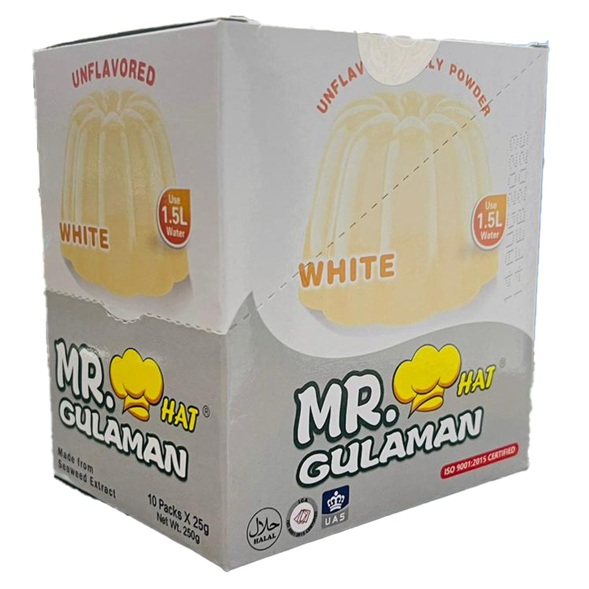 MR GULAMAN WHITE-10x25GM