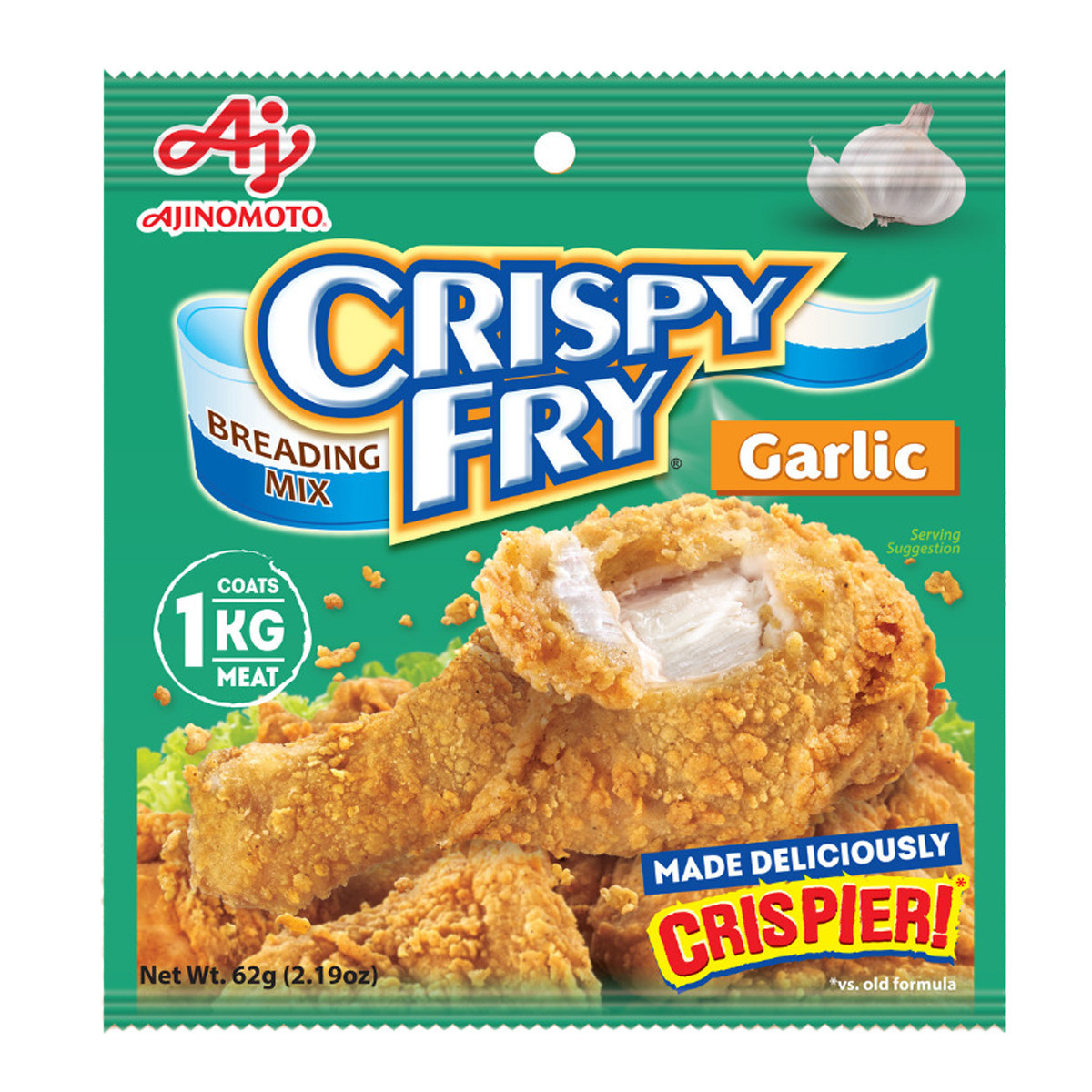 AJINOMOTO CRISPY FRY MIX GARLIC-65GM