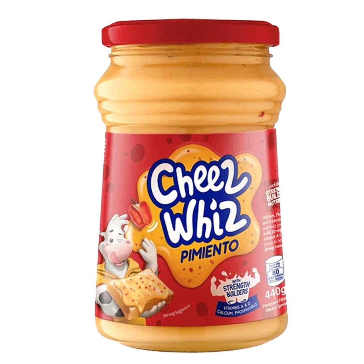 KRAFT CHEEZ WHIZ PIMIENTO-440GM