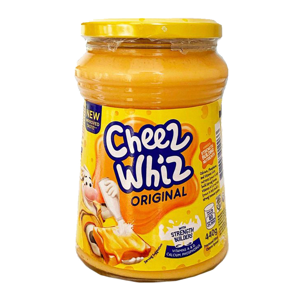 KRAFT CHEEZ WHIZ ORIGINAL-440GM