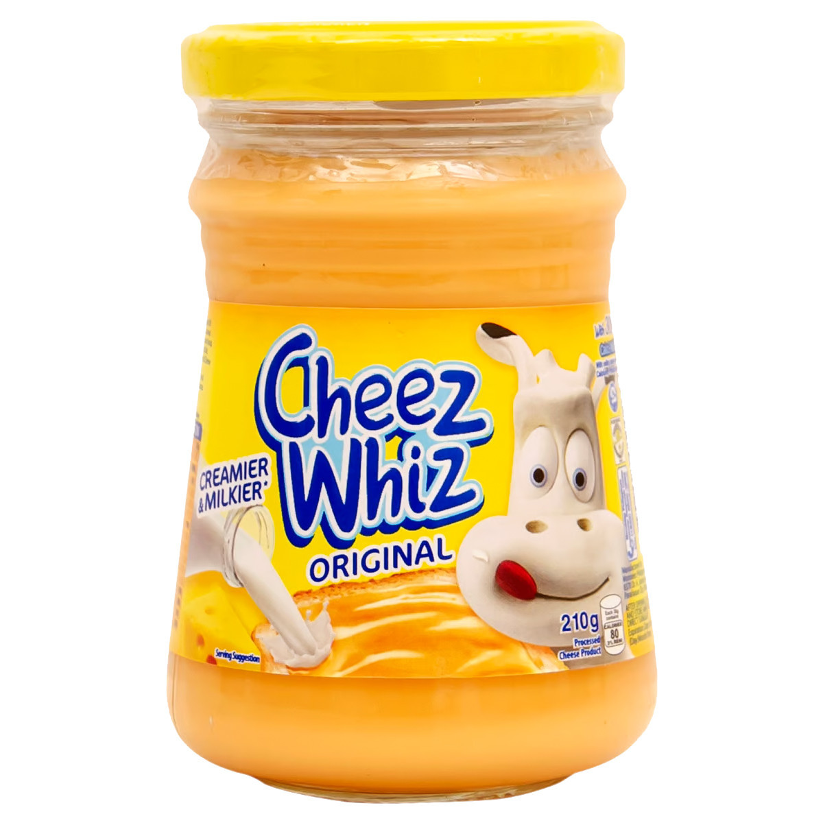 KRAFT CHEEZ WHIZ ORIGINAL-210GM