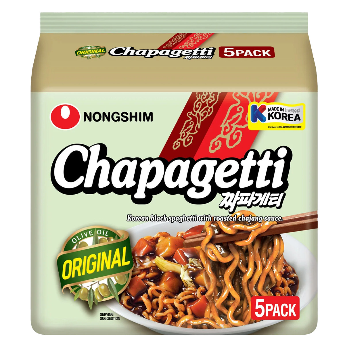 NONGSHIM CHAPAGHETTI-5X140GM