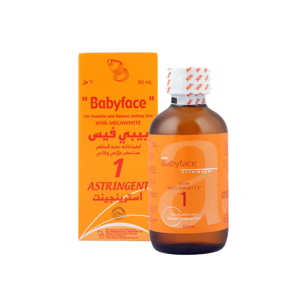 RDL BABY FACE ASTRINGENT -NO-1-60ML