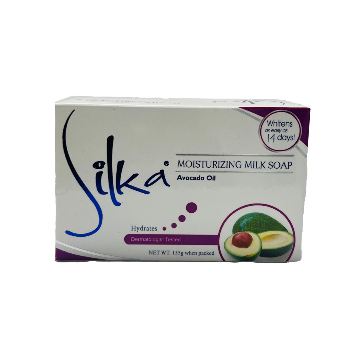 SILKA MOISTURIZING MILK AVACADO SOAP-135GM