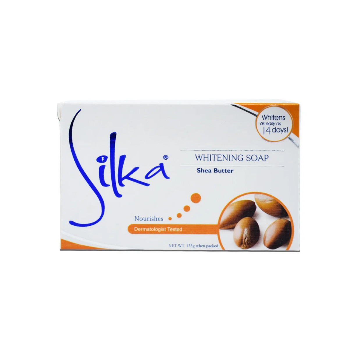 SILKA WHITENING SHEA BUTTER-135GM