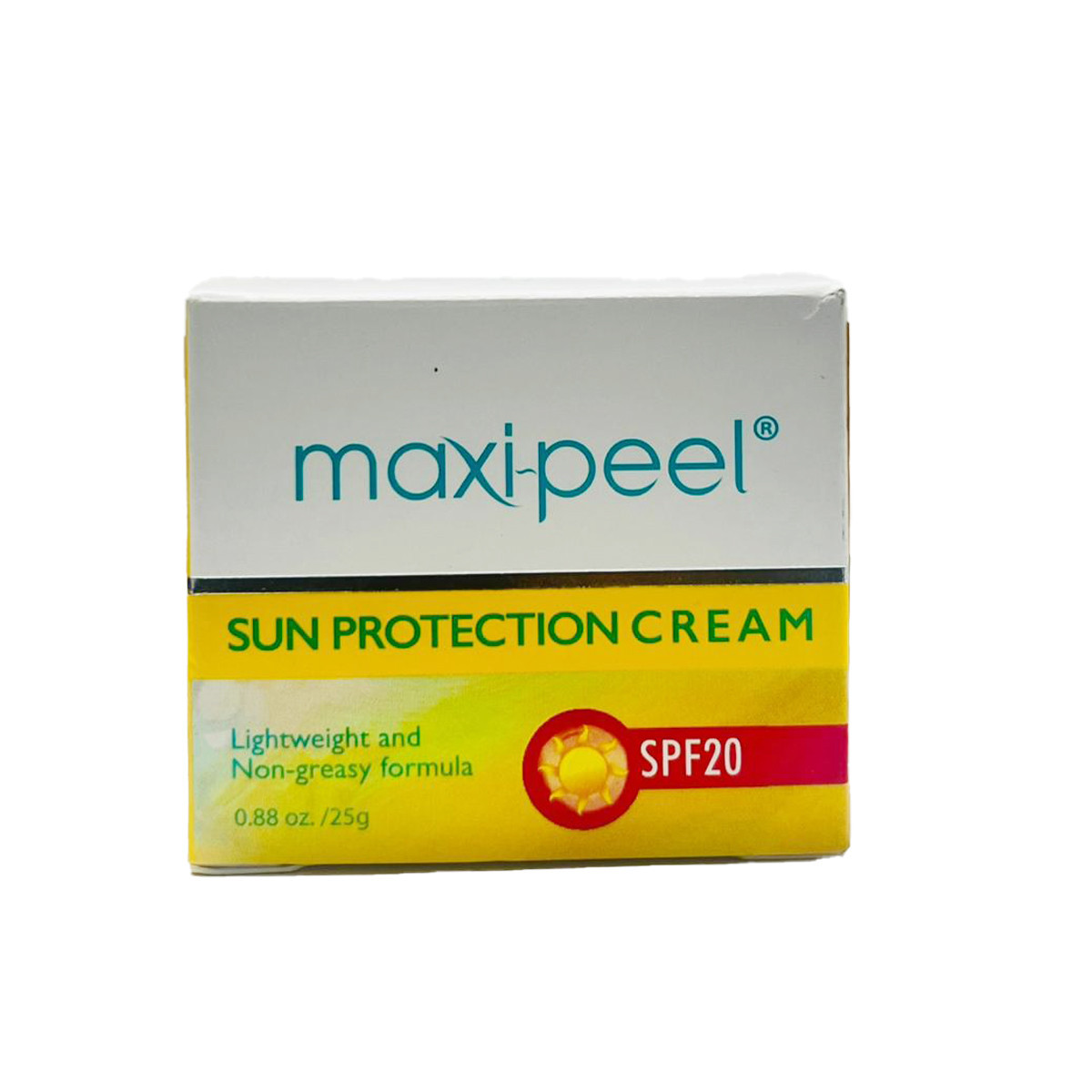 MAXIPEEL SUN PROTECTION CREAM-25GM