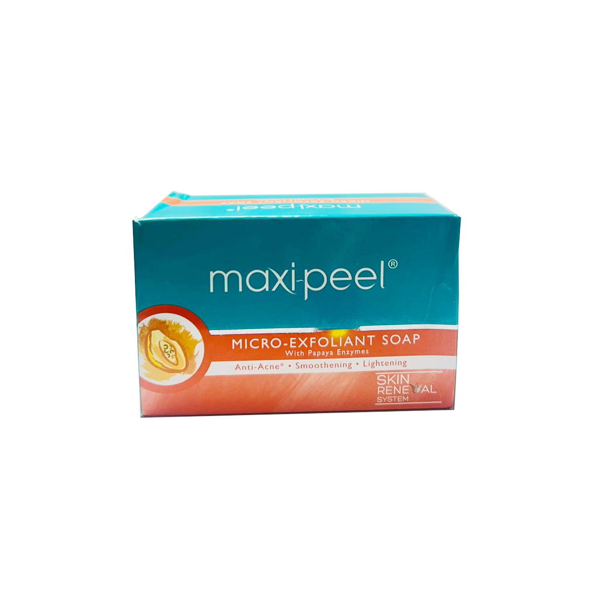 MAXIPEEL EXFOLIANT SOAP WITH PAPAYA-125GM