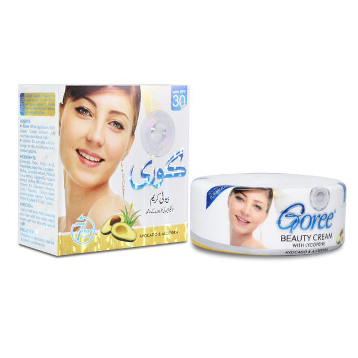 GOREE CREAM AVOCADO&ALOEVERA