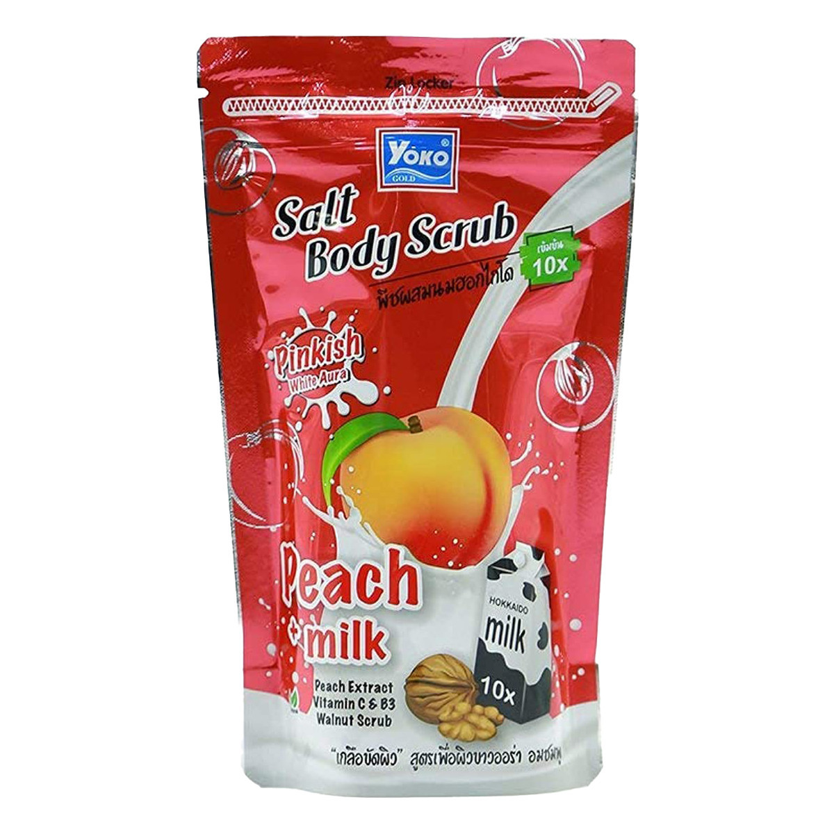 YOKO SPA SALT PEACH MILK-350GM